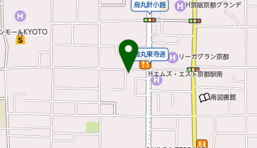 eクリニック京都院の地図画像