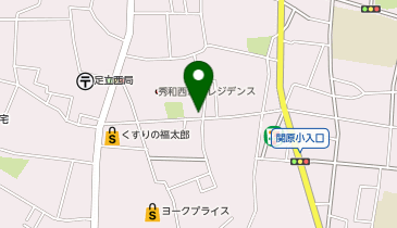 西新井内科クリニックの地図画像