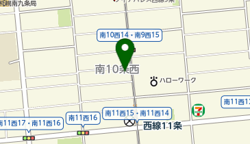 さっぽろ西線クリニックの地図画像