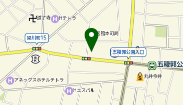 箱館本町ストレスケアクリニックの地図画像
