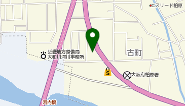 うみがめクリニック 柏原院の地図画像