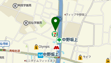 ビスタクリニック中野坂上の地図画像