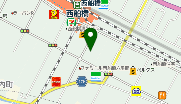 西船橋駅前耳鼻咽喉科クリニックの地図画像