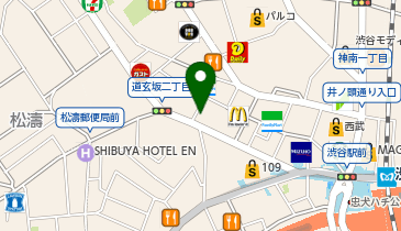 渋谷 Mental&Beauty Clinicの地図画像