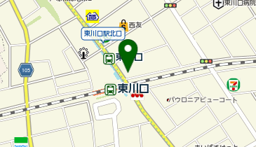東川口駅前泌尿器科クリニックの地図画像