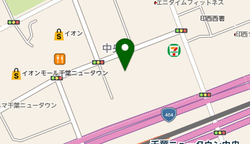 印西千葉ニュータウン頭痛・脳神経内科クリニックの地図画像