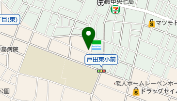 はやふね歯科の地図画像