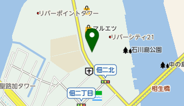 リバーシティ歯科クリニックの地図画像