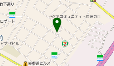 杉山矯正歯科医院の地図画像