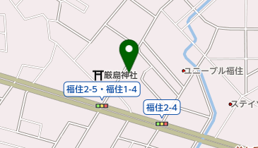 福住ファミリー歯科クリニックの地図画像