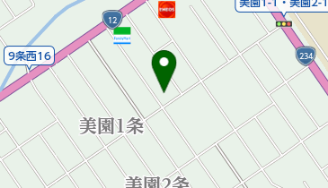 ハタテ歯科医院の地図画像