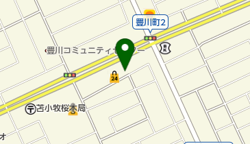 豊巻歯科医院の地図画像