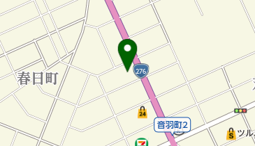 かんの歯科医院の地図画像