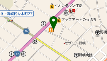 阿部歯科医院の地図画像
