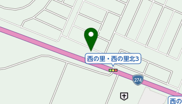 かわい歯科の地図画像