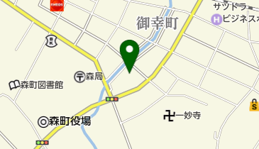 向歯科診療所森クリニックの地図画像