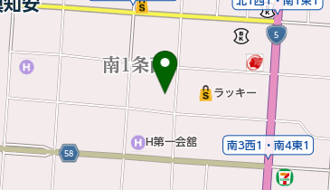 カワバタ歯科の地図画像