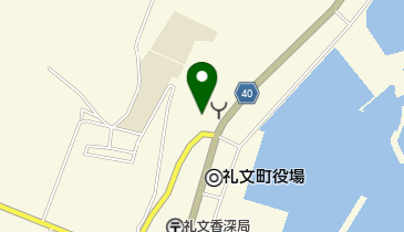 礼文町香深歯科診療所の地図画像