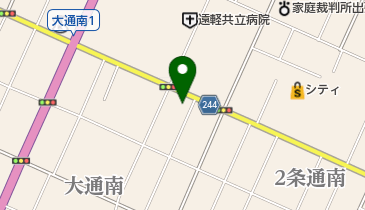 竹林歯科医院の地図画像