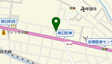 金子歯科朝日町クリニックの地図画像