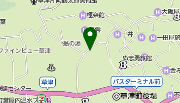 草津歯科医院の地図画像