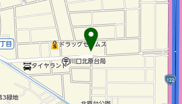 片柳歯科医院の地図画像