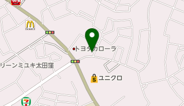 岡歯科医院の地図画像