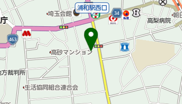 青木歯科の地図画像