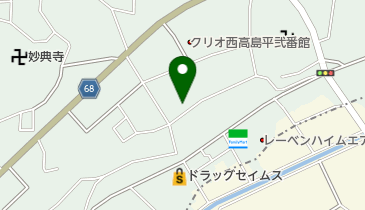 柳下歯科医院の地図画像