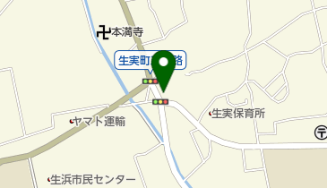 生実歯科医院の地図画像