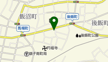 塙歯科医院の地図画像