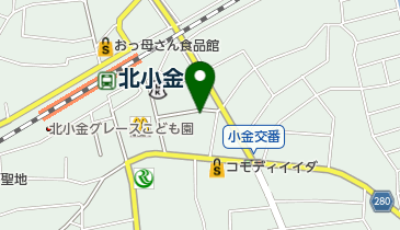 半田歯科医院の地図画像