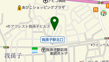 小田川歯科医院の地図画像