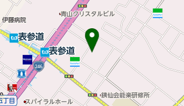 明石歯科医院の地図画像