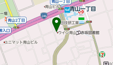 南青山デンタルオフィスの地図画像