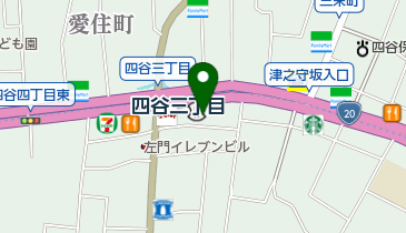 四谷歯科の地図画像