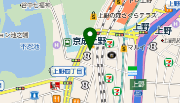 上野歯科の地図画像