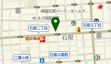 なかの歯科医院の地図画像