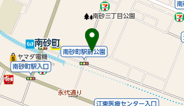 南砂ガーデニア歯科の地図画像