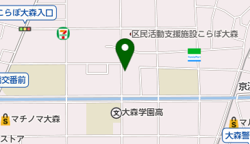 金子歯科医院の地図画像