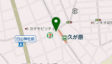 久が原駅前歯科の地図画像