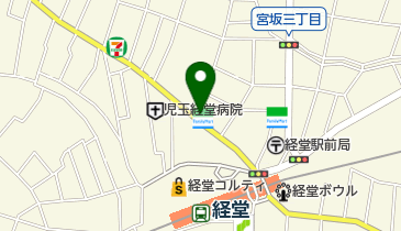 古屋歯科クリニックの地図画像