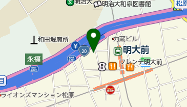 岩崎歯科医院の地図画像