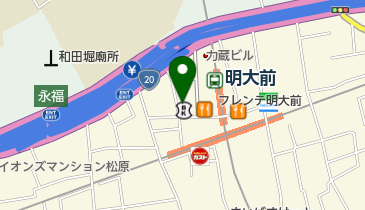 天野矯正歯科の地図画像