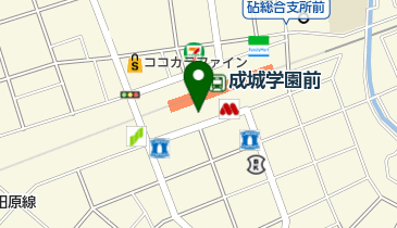 成城矯正歯科クリニックの地図画像