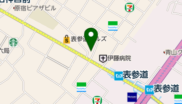 ベルエアガーデン歯科の地図画像