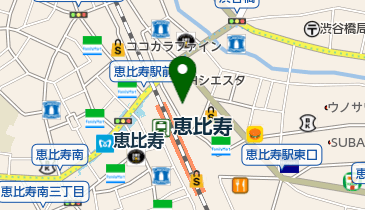 恵比寿歯科診療所の地図画像