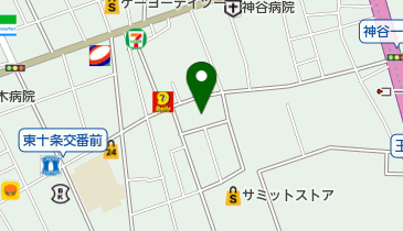 東十条歯科医院の地図画像