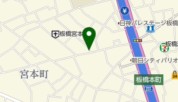 市川歯科医院の地図画像