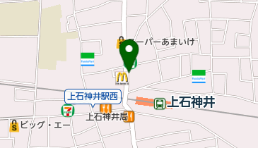 上石神井北口歯科の地図画像